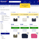 Laptop/Tablet Sleeve Starts From $5 + Delivery ($0 in-Store/ C&C/ $55 Metro Order) @ Officeworks