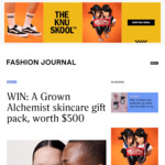 Win a Grown Alchemist Skincare Gift Pack Worth $500 from Fashion Journal