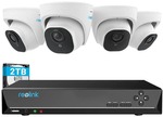 [FIRST] Reolink 8 Channel NVR with 4x 4K Security Cameras System (2TB) (RLK8-800D4-AI) $611 Delivered Kogan
