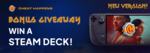 Win a STEAM DECK OLED from Cheat Happens