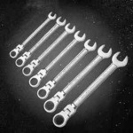 GearWrench 7 Piece Flex Head Ratcheting Wrench Set Metric 9900D $69 + Delivery ($0 C&C/In-Store) @ Total Tools