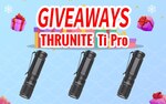 Win 1 of 3 ThruNite Ti Pro Lights from ThruNite
