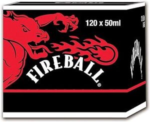 Fireball Cinnamon Whisky Mini 'BIG BOX' (120 x 50ml Mini's) $383.20 Delivered @ Amazon AU
