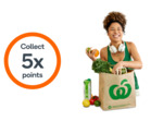 Collect 5x Everyday Rewards Points on Your Total Shop (Minimum Spend $50, Activation Required) @ Woolworths & MILKRUN