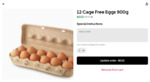 [Price Error, NSW] $0.01 for 12 Cage Free Eggs 900g Delivered / Pickup @ Centro Supermarket Artarmon via Uber Eats