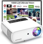 HOPVISION Native Full HD 9500lux Movie Projector $99.95 Delivered @ Hopvision AU via Amazon AU