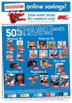 Kmart Weekend Coupons - 50% off selected Games + Pasta/Tomato Sauce $0.99. 1.22m X'mas Tree $29