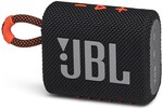 JBL GO 3 MINI IP67 Bluetooth Speaker (Black Orange/White) $35 + $10 Delivery ($0 C&C/ $50 Order/ DJ Cardholder) @ David Jones