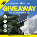 Win a TP-Link Tapo TC82 KIT Solar-Powered Security Camera Kit from Centrecom + TP-Link