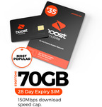 Boost 25GB 28-Day Prepaid SIM for $12 Delivered (70GB at Activation, Ongoing $35/Recharge) @ Boost Mobile