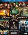 Pirates of The Caribbean 1-5 Boxset Blu-Ray $16.32 + Delivery ($0 Prime/ $59 Spend) @ Amazon UK via AU