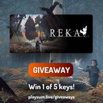 Win 1 of 5 REKA Steam Keys from Playsum