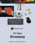 Win a Keychron K3 Max QMK/VIA Wireless Custom Mechanical Keyboard from Keychron Australia