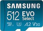 Samsung EVO Select MicroSD Memory Card + Adapter 128GB $13.80 + Delivery ($0 with Prime/ $59 Spend) @ Amazon US via AU