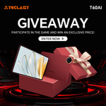 Win a Teclast T60AI Android Tablet from Teclast