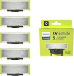 Philips OneBlade Blades (Pack of 5) from Amazon Germany $59.72