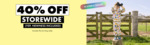 40% off RRP Sitewide (Exclusions apply) @ Bonds