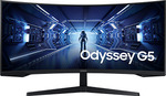 Samsung 34" Odyssey G55T Curved WQHD Gaming Monitor $229 ($179 with Old Monitor Trade-In) Delivered @ Samsung