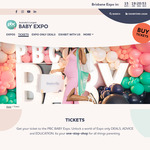 [VIC] 50% off Entry Tickets $5 + Fees, MEL Convention & Exhibition Centre 12-13 July @ Pregnancy, Babies & Children's Expo