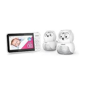 VTech BM5550-OWLN 5" 2-Camera Full Colour Pan & Tilt Video & Audio Baby Monitor $108.37 Delivered @ Amazon AU