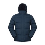 Snow Men's Puffer Jacket (Navy) $48.74 (RRP $129.99) + $10 Delivery ($0 with $140 Order) @ Mountain Warehouse