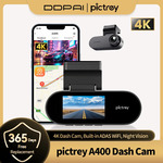 Pictrey A400 4K Dash Cam US$44.14 (~A$66.20) Delivered @ ddpai Global Store via AliExpress