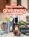 Win  Ultimate Little Foodies Prize Pack from Subo Products