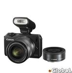 Canon EOS M Complete Kit (18-55mm, 22mm, 90EX Flash) $688 Shipped from eGlobal