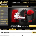 Eastbay 20% off Orders When You Spend US $99 or More