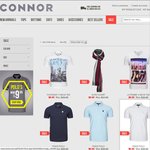 Connor Tees and Polos for $9.95. Were $29.95. Free Shipping on $50 Spend
