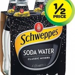 Schweppes Mixers 4x 300ml Varieties $2 (Save $2.55) @ Woolworths 27 Nov