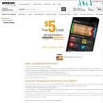 Amazon $5 AppStore Credit FREE for Android Phone or Tablet Users
