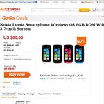 Nokia Lumia 610 8GB (Refurbished) US $68.00 ($77 AUD) Aliexpress