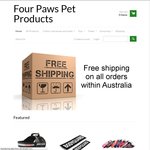 20% off All Orders at Four Paws Pet Products