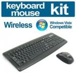 Buy one get one FREE- Omni RF3900 Wireless 2.4 GHz Keyboard & Optical Mouse Set