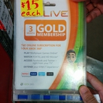 Xbox Gold 3 Month Membership for $15 - HN Martin Place