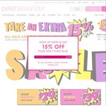 Peter Alexander up to 50% off Sale + Extra 15% off Sale & Full Priced (15% off ONE Day Only)