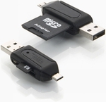 16GB TF Card + SD Card Adapter + 2-in-1 USB 2.0 to Micro USB OTG Card Reader-US$6.99-Shipped