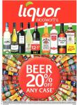 Woolworths Liquor: 20% of Any Beer Case, 2 for $60 Spirits Sale