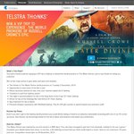 Win 1 of 2 Trips to Sydney for The World Premiere of The Water Diviner from Telstra