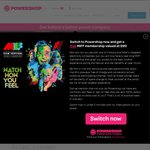 Free $95 Melbourne International Film Festival Membership by Switching to Powershop [VIC+NSW]