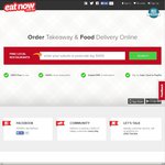 15% off EatNow Orders (Android App Only)