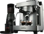 Sunbeam Cafe Series EM6910 Espresso Machine + EM0440 Grinder - $439.20 Good Guys eBay