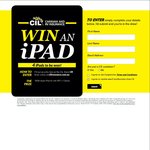 Win 1 of 4 16GB Apple iPad Air 2 with Wi-Fi + Cellular Valued at $859 Each from CIL Insurance