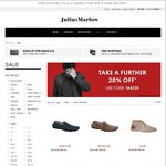 Julius Marlow - Take a Further 20% off Already Reduced Prices