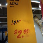 White Table Lamp LÅTER $2.95 was $9.95 at IKEA Innaloo (WA)