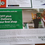 $15 off $120+ Spend and Free Delivery @ Woolworths (Tas Only, First Shop Only)