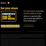 Commsec New Clients Receive $600 Free Brokerage (Your First 10 Equity Trades Will Be Free)