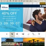 HILTON HHONORS Members Get 40% OFF across Asia Pacific