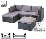 Aldi outdoor online lounge